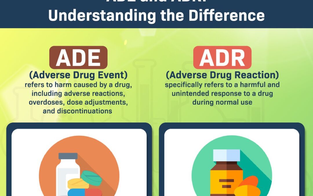 Differences Between ADR (Adverse Drug Reaction) and ADE (Adverse Drug Event)